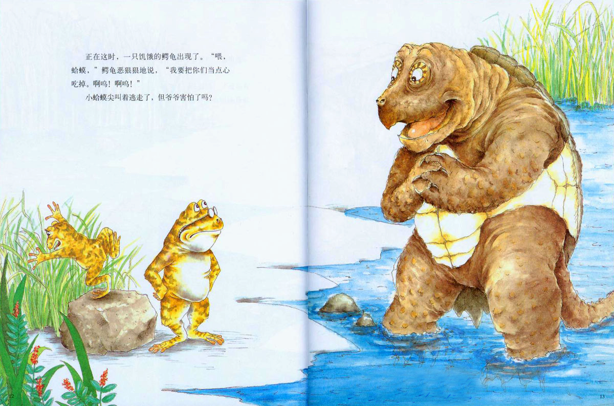 蛤蟆爷爷的秘诀 (05),绘本,绘本故事,绘本阅读,故事书,童书,图画书,课外阅读